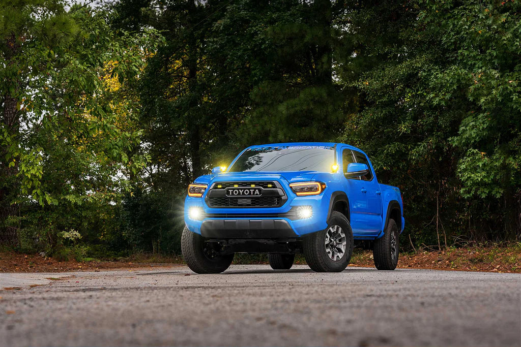 16-22 TACOMA MORIMOTO 4BANGER A-PILLAR KIT: (NCS WHITE COMBO BEAM)