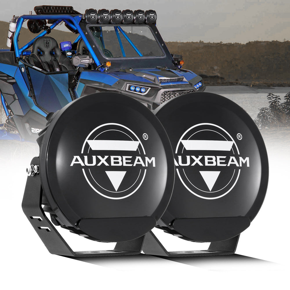 (2PCS/SET) 9 INCH 270W 37776LM 360-PRO SERIES OFFROAD LED DRIVING LIGHTS+AMBER/BLACK COVERS(OPTIONAL)