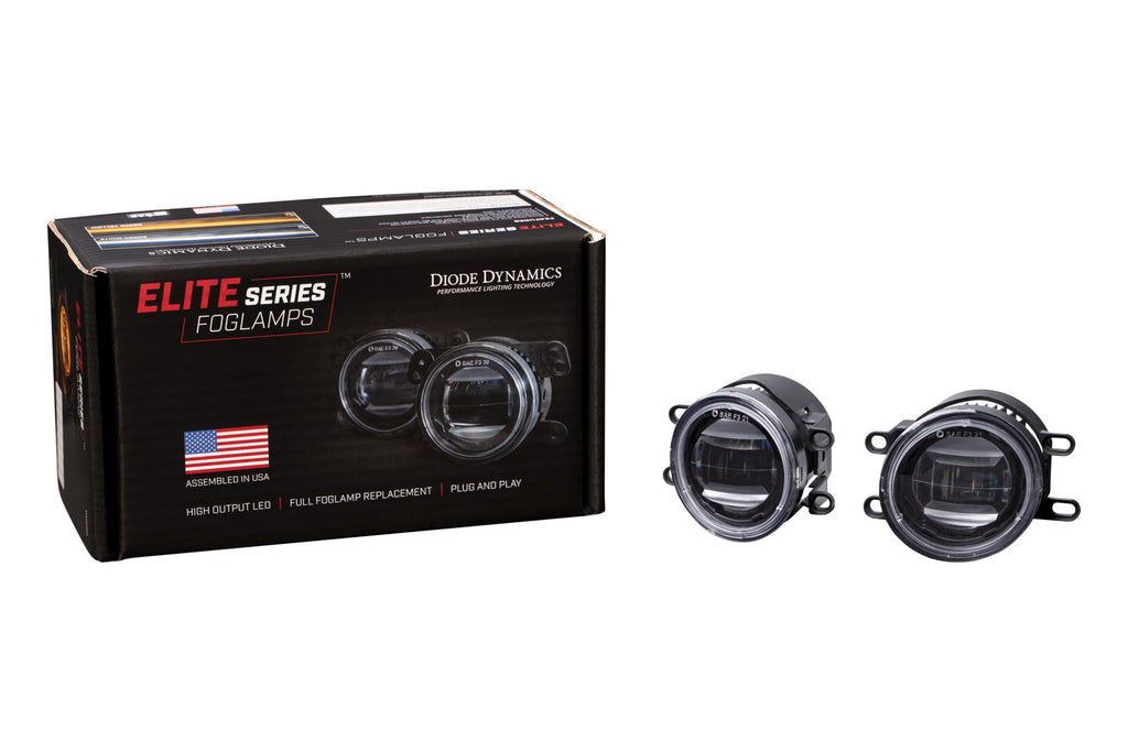 Diode Dynamics ELITE SERIES FOG LAMPS FOR 2013-2022 TOYOTA TACOMA PAIR COOL WHITE 6000K DIODE DYNAMICS