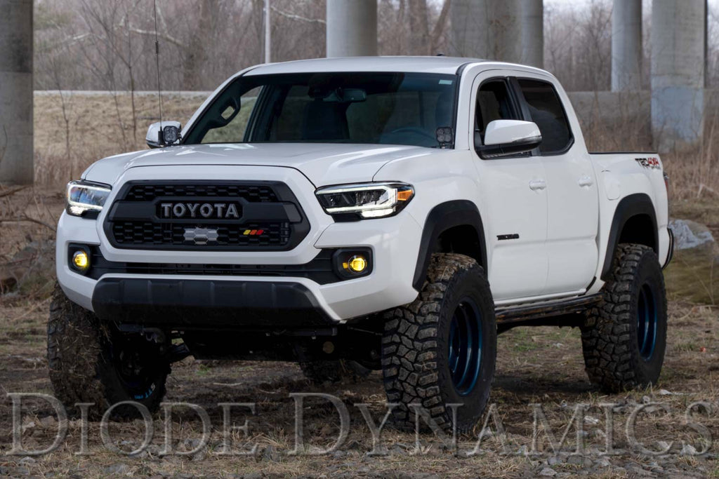 Diode Dynamics ELITE SERIES FOG LAMPS FOR 2013-2022 TOYOTA TACOMA PAIR YELLOW 3000K DIODE DYNAMICS