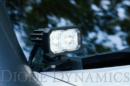 STAGE SERIES C2 LED DITCH LIGHT KIT FOR 2016-2020 TOYOTA TACOMA PRO WHITE COMBO DIODE DYNAMICS