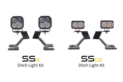 Diode Dynamics DITCH LIGHT BRACKETS- 2021+  BRONCO SPORT