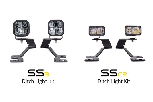 Diode Dynamics DITCH LIGHT BRACKETS- 2021+  BRONCO SPORT