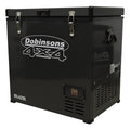 DOBINSONS 4X4 80L DUAL ZONE 12V PORTABLE FRIDGE FREEZER WITH FREE COVER