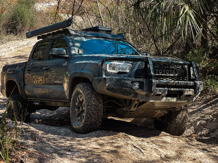 (2016 +) TOYOTA TACOMA DOBINSONS 4X4 BLACK DELUXE BULL BAR