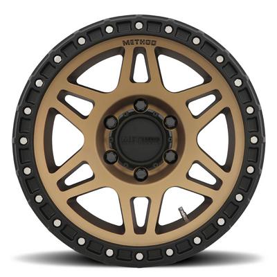 Method Race Wheels MR312, 17x8.5 with 5x5.5 Bolt Pattern - Method Bronze/Black