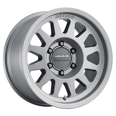 Method Race Wheels 704 Trail Series, 16x8 with 6 on 5.5 Bolt Pattern - Matte Titanium