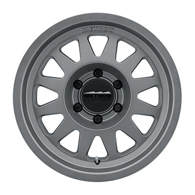 Method Race Wheels 704 Trail Series, 16x8 with 6 on 5.5 Bolt Pattern - Matte Titanium
