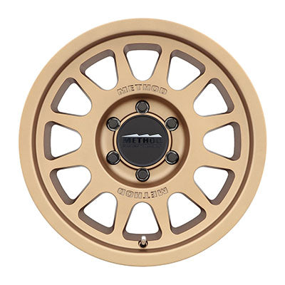 Method Race Wheels MR703, 17x8.5 with 6 on 135 Bolt Pattern - Bronze