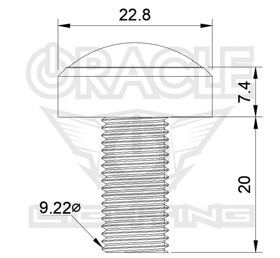 ORACLE SINGLE COLOR UNDERBODY ROCK LIGHT KIT - 2 PIECE