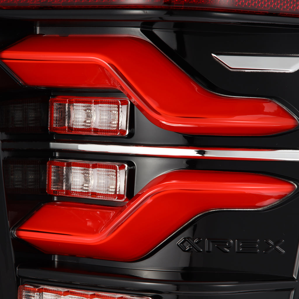 ALPHAREX 16-22 TOYOTA TACOMA LUXX-SERIES LED TAIL LIGHTS RED