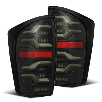 ALPHAREX 16-22 TOYOTA TACOMA LUXX-SERIES LED TAIL LIGHTS ALPHA-BLACK