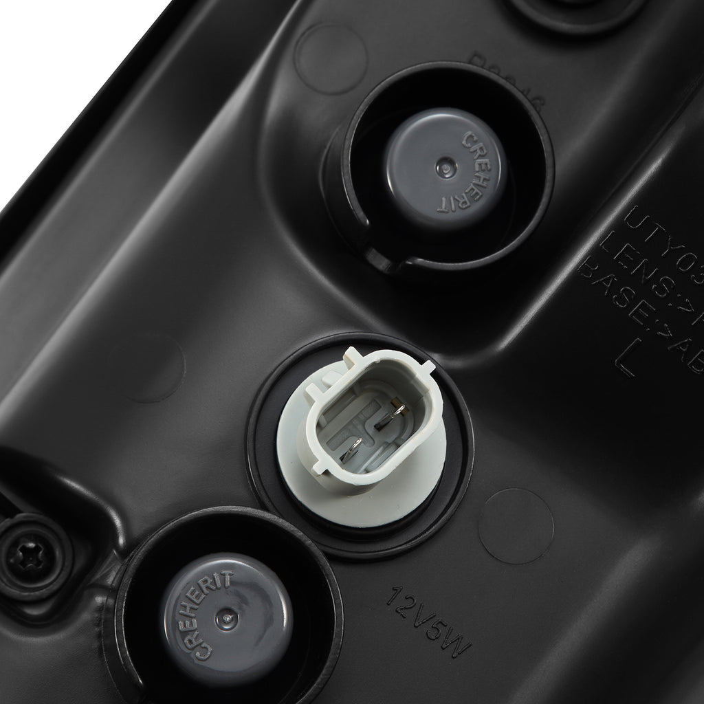 ALPHAREX 16-22 TOYOTA TACOMA LUXX-SERIES LED TAIL LIGHTS ALPHA-BLACK