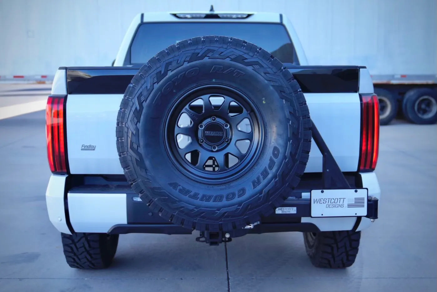 Westcott Universal Modular Spare Tire Carrier Rack