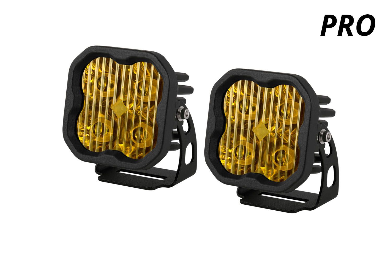 Stage Series 3" SAE Yellow Pro LED Pod (pair)