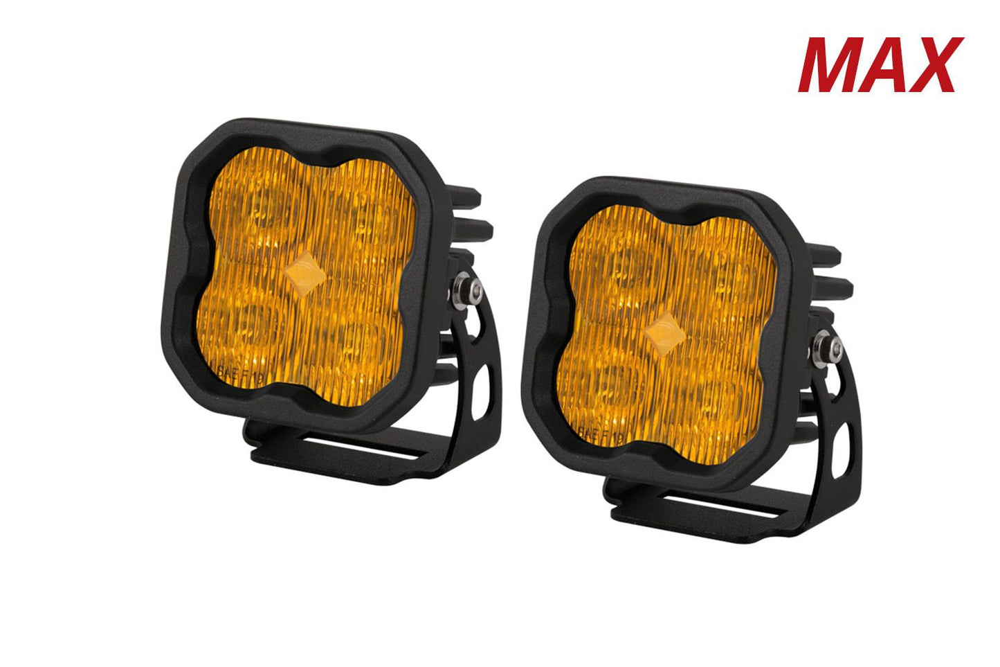 Stage Series 3" SAE Yellow Max Standard LED Pod (pair)