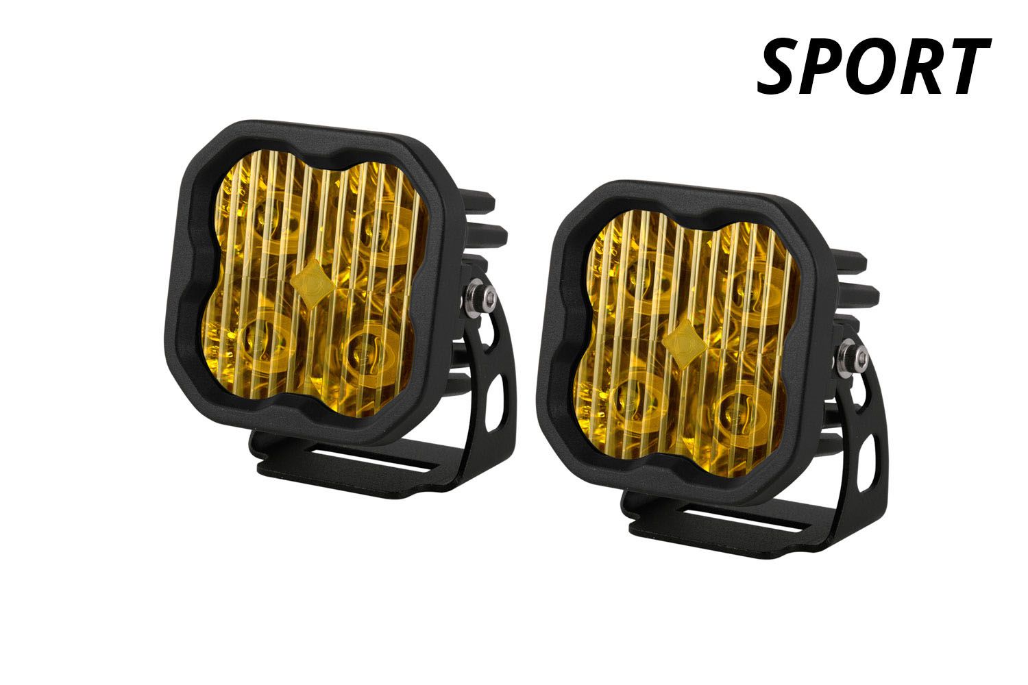 Stage Series 3" SAE Yellow Sport LED Pod (pair)