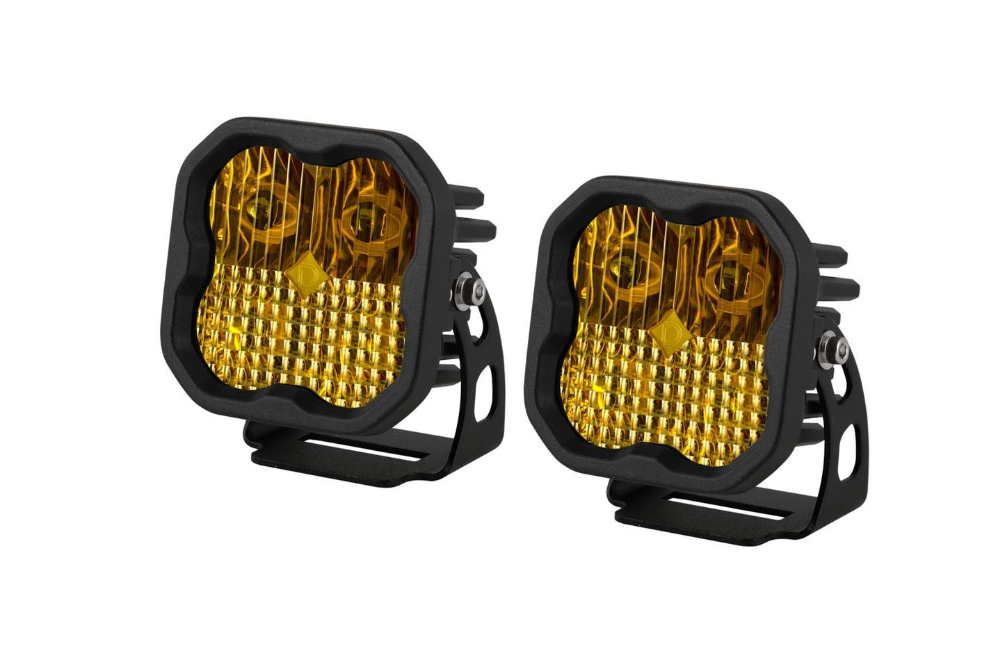 Stage Series 3" SAE Yellow Max Standard LED Pod (pair)