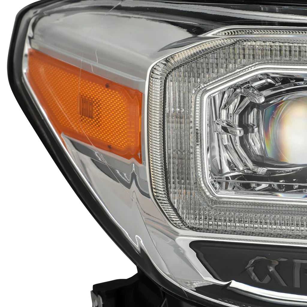 16-22 TACOMA ALPHAREX NOVA-SERIES LED PROJECTOR HEADLIGHTS CHROME