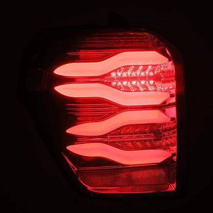 2010+ 4RUNNER PRO-SERIES LED TAIL LIGHTS JET BLACK