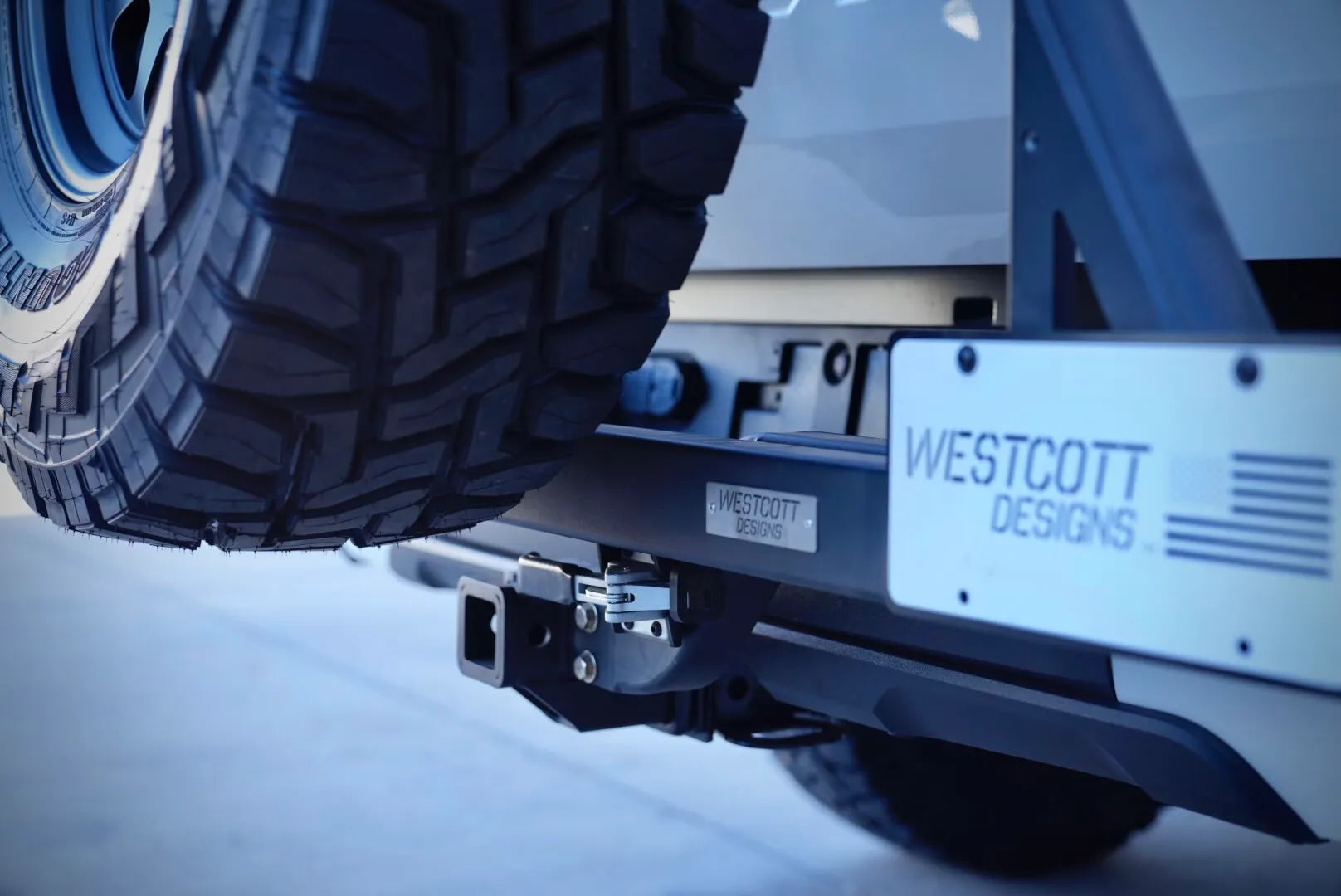 Westcott Universal Modular Spare Tire Carrier Rack