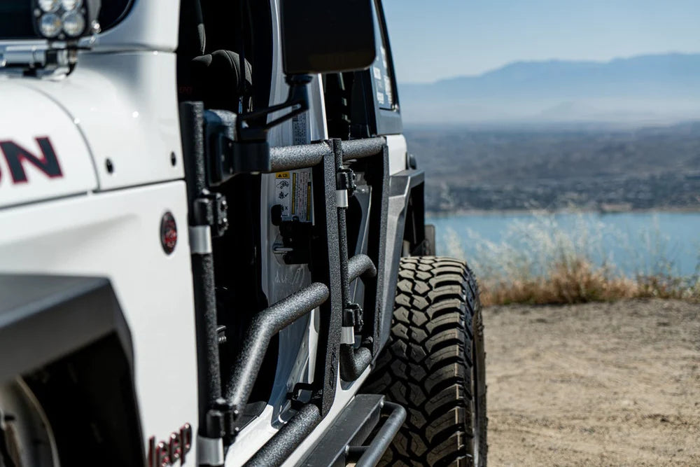 2018-2021 WRANGLER JL TUBE DOORS FRONT, PAIR/ 2019-2021 GLADIATOR JT TUBE DOORS FRONT, PAIR