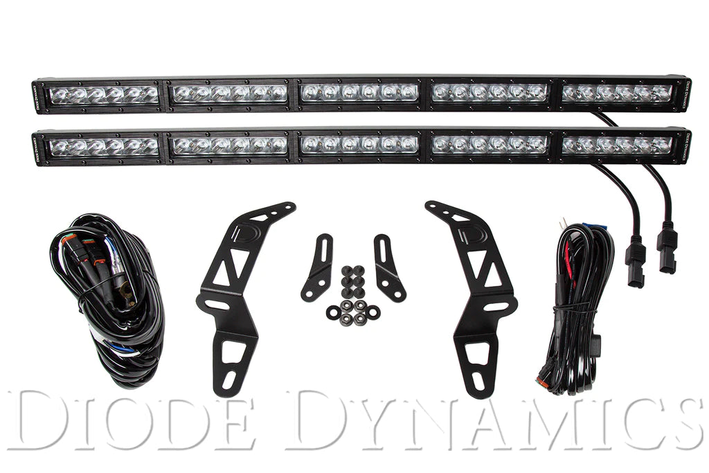 2018 Jeep SS30 BUMPER LED KIT WHITE DRIVING DUAL
