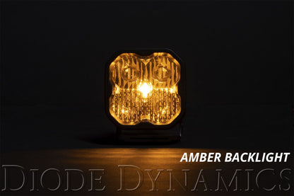 Stage Series 3" SAE Yellow Max Standard LED Pod (pair)