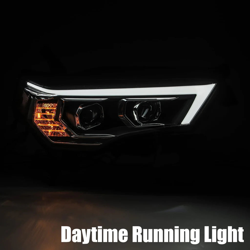 2014+ ALPHAREX PRO-SERIES HALOGEN HEADS CHROME (SET)