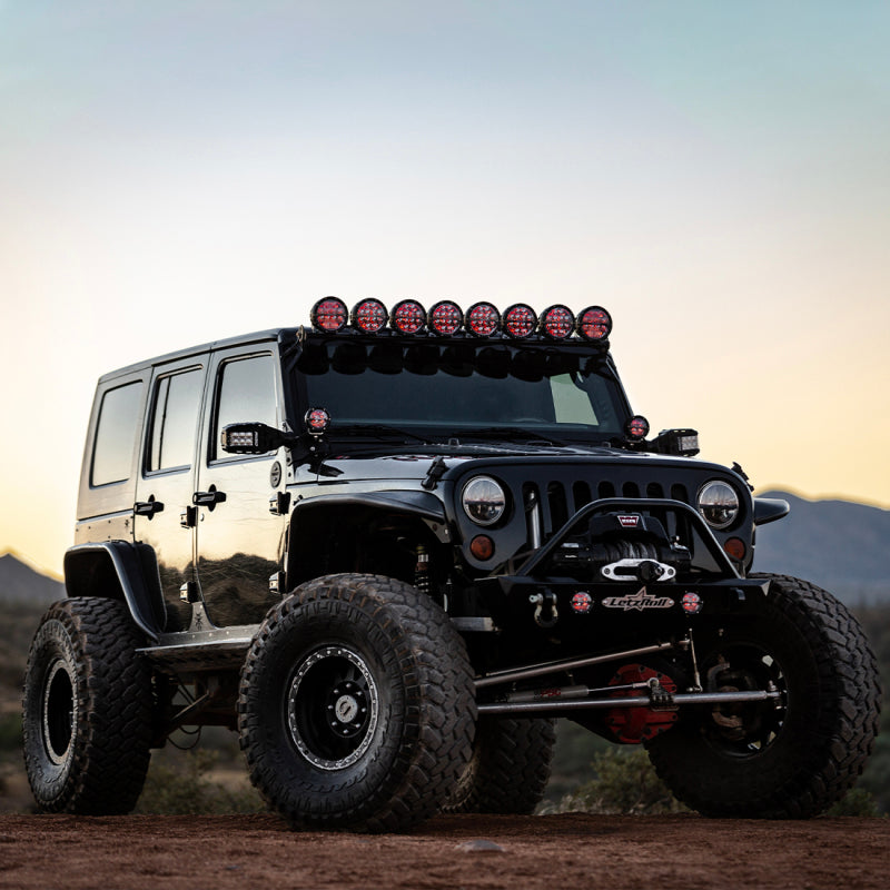 RIGID INDUSTRIES 360-SERIES 6IN LED OFF-ROAD SPOT BEAM - WHITE BACKLIGHT (PAIR)