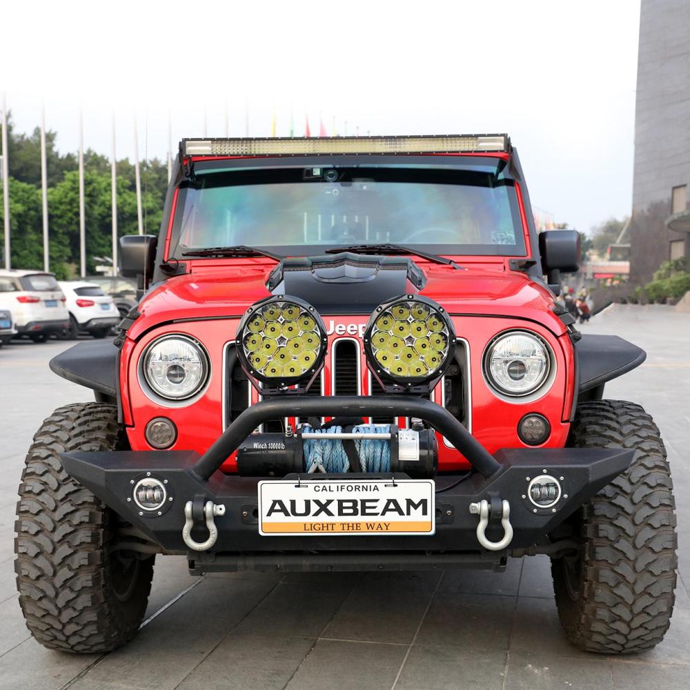 (2PCS/SET) 8.5 INCH 150W ROUND OFF ROAD LIGHTS SPOT BEAM LED DRIVING LIGHTS