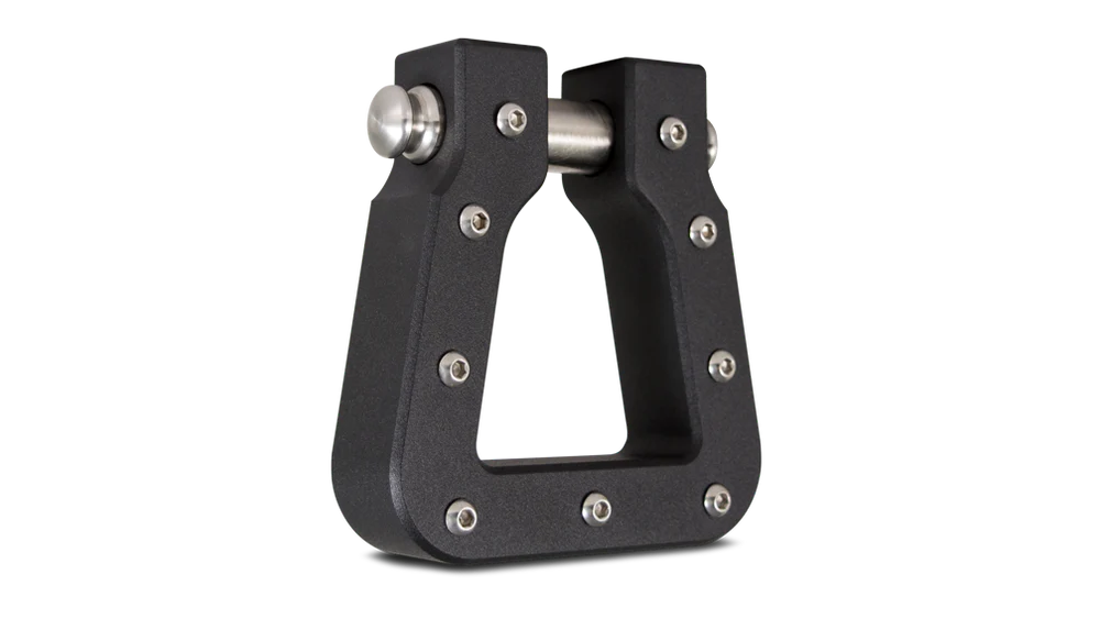 BODY ARMOR 4X4 MEGA D-RING BLACK (SINGLE)