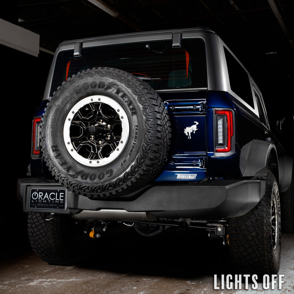 ORACLE LIGHTING FLUSH STYLE (LENSLESS) LED TAIL LIGHTS FOR 2021-2022 FORD BRONCO