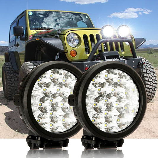 (2PCS/SET) 7 INCH 160W ROUND COMBO BEAM OFF-ROAD LED DRIVING LIGHT