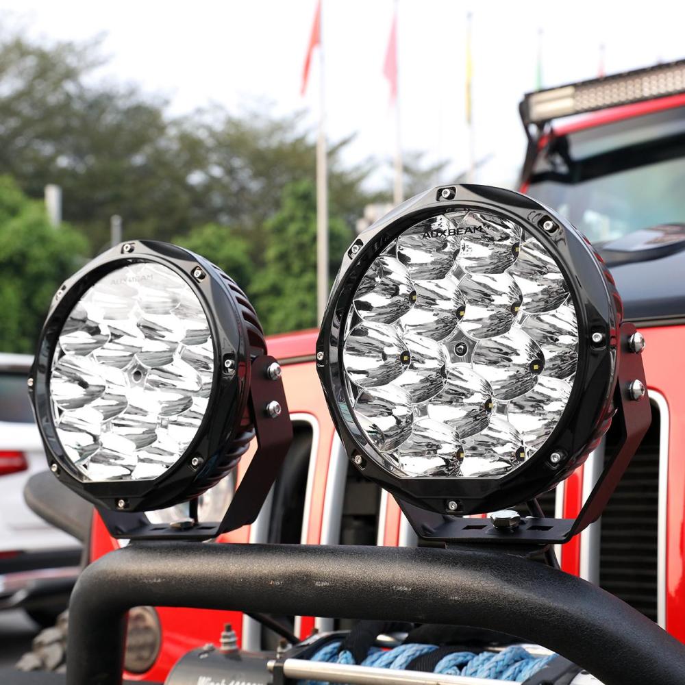 (2PCS/SET) 8.5 INCH 150W ROUND OFF ROAD LIGHTS SPOT BEAM LED DRIVING LIGHTS