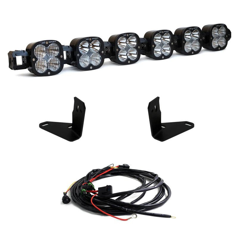 BAJA DESIGNS 2021+ FORD BRONCO 6 XL LINKABLE LIGHT BAR FOR STEEL BUMPER MOUNT