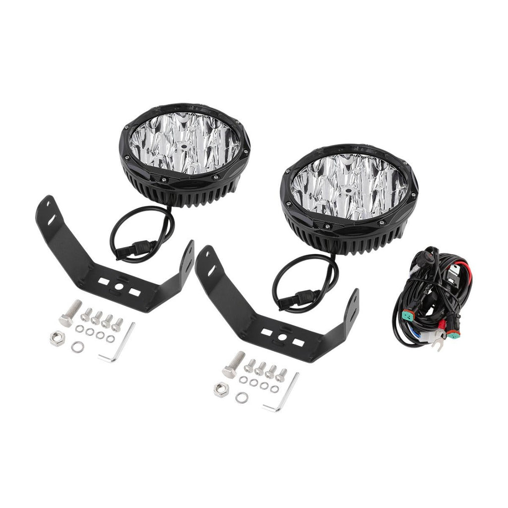 (2PCS/SET) 8.5 INCH 150W ROUND OFF ROAD LIGHTS SPOT BEAM LED DRIVING LIGHTS