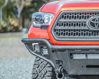 2016-2023 TOYOTA TACOMA DESERT SERIES FRONT WINCH BUMPER -BODY ARMOR 4X4