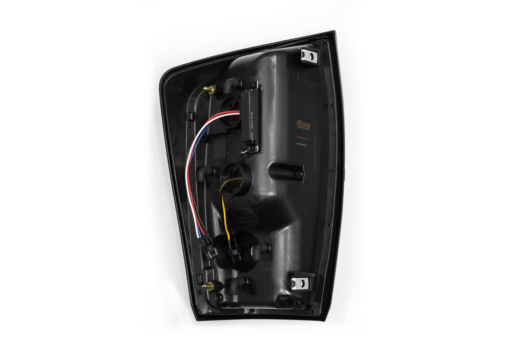 ALPHAREX PRO SERIES LED TAIL LIGHTS: TOYOTA TACOMA (16-20) (JET BLACK)