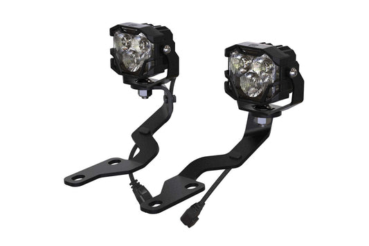 MORIMOTO 4BANGER A-PILLAR KIT: 05-15 TACOMA (NCS WHITE WIDE BEAM)