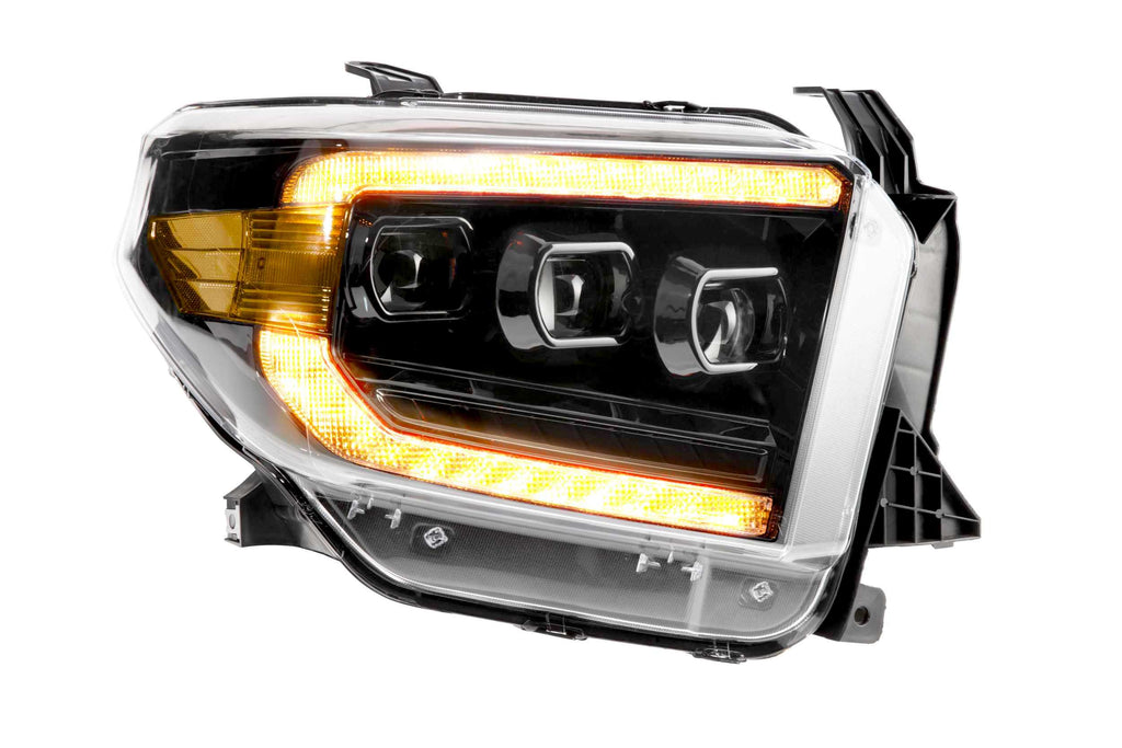 Morimoto XB Headlights TOYOTA TUNDRA (14-21): XB LED HEADLIGHTS AMBER DRL