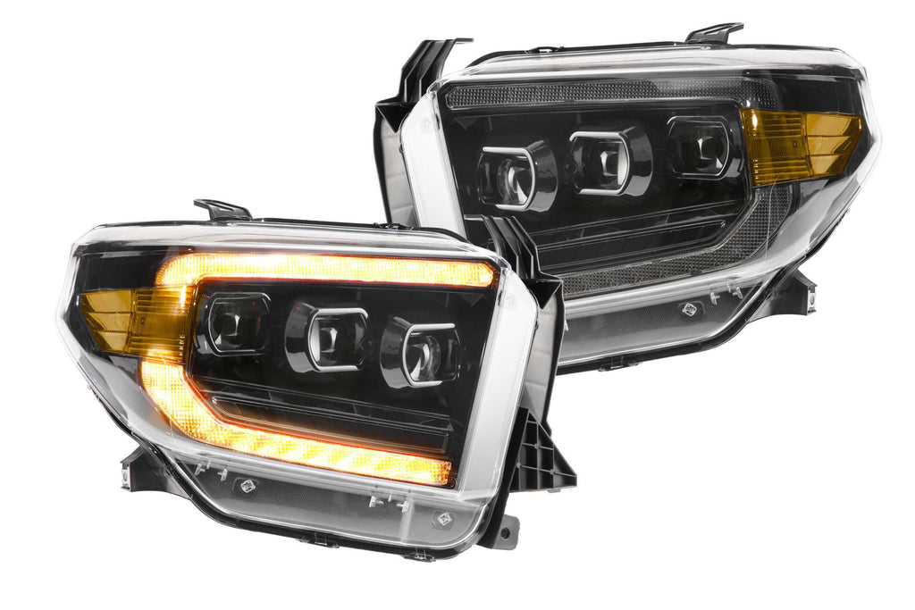 Morimoto XB Headlights TOYOTA TUNDRA (14-21): XB LED HEADLIGHTS AMBER DRL