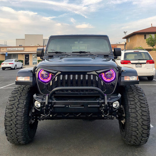 ORACLE LIGHTING OCULUS™ COLORSHIFT BI-LED PROJECTOR HEADLIGHTS FOR JEEP JL / GLADIATOR JT